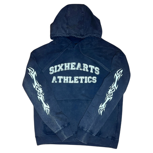 Vintage Washed SIXHEARTS ATHLETICS Hoodie