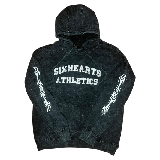 Vintage Washed SIXHEARTS ATHLETICS Hoodie